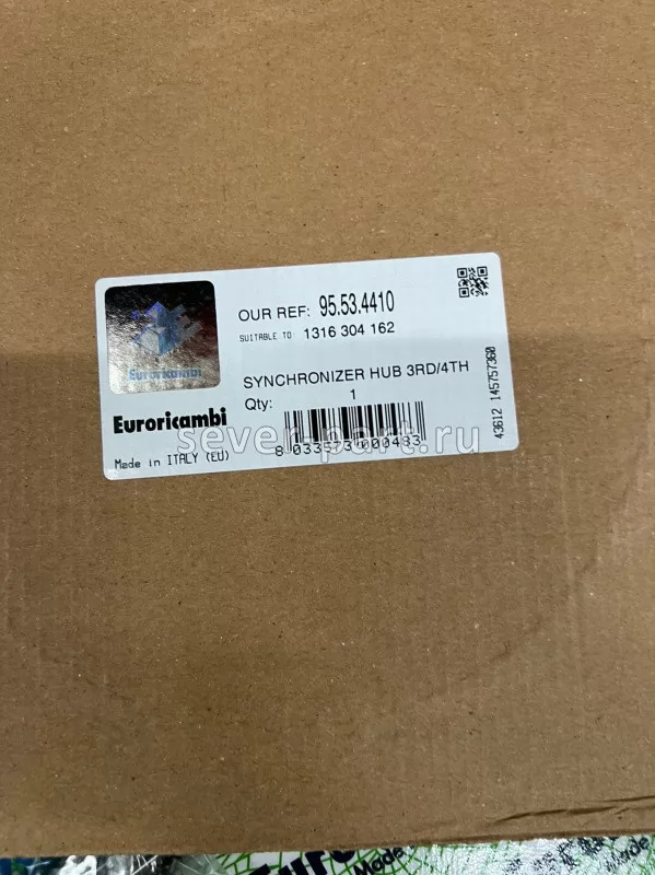 Синхронизатор КПП ZF 3/4 передачи/ Euroricambi 1315298061/95.53.4453